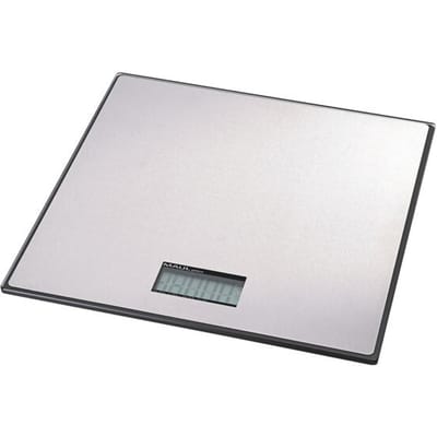 MAULglobal Pakketweger 50 kg- zwart - kunststof - 1 stuk - 32 x 32 x 2.7 cm - MAUL