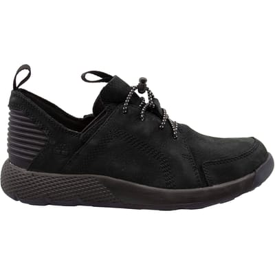 Timberland Flyroam Wedge Zwart Leer Laag Lace Up Junioren Trainers A1J5M