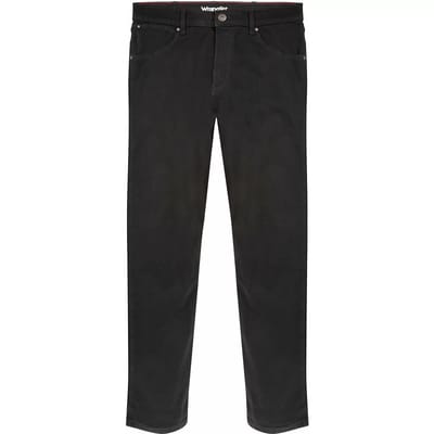 Wrangler REGULAR BLACK RINSE mannen JEANS maat 33 X 30