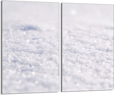 TMK ArtDeko Serie - Glazen Beschermplaat - Wit - 2x30x52cm