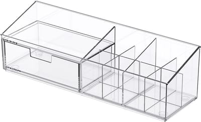 So Clever x Vacane Make up Organizer Display 30.5 cm Large - Transparant - BPA-vrij