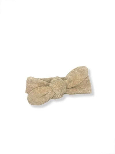 Kids haarband - Baby haarband - Haarband 0 tot 4 jaar - Duurzaam cadeau - Beige