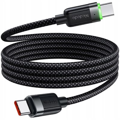 Mcdodo Usb-C Snellaadkabel Voor Samsung Apple Usb Type C 60W 1M Geleid