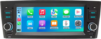 Hexinex Autoradio - Geschikt voor Fiat Punto 2005-2009 & Linea 2007-2011 - Apple Carplay & Android Auto - 2+64GB - Android 15 - 6.86 Inch HD IPS Touchscreen - GPS Navigatiesysteem - Bluetooth, USB, WiFi & MP5