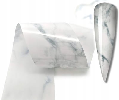 Frezarkowo - Transferfolie - Marmer - Wit - 100x4cm