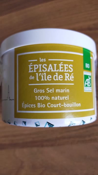 Grof zout met stoofpot kruiden 150g - Les Sauniers de l'Ile de Ré