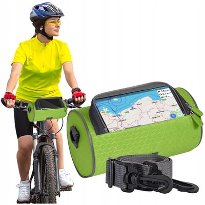 Waterdichte Fietstas met Telefoonhouder - 3L