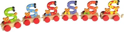 Lettertrein S | * totale trein pas vanaf 3, diverse, wagonnetjes bestellen aub
