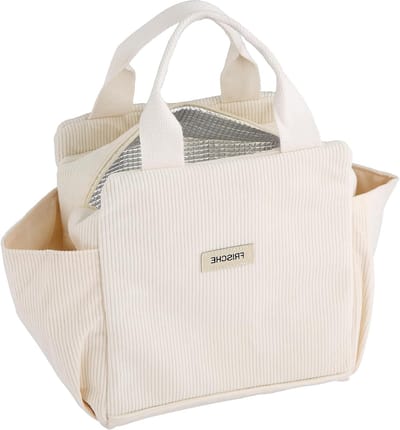 Isolerende Koeltas 12L - Waterdicht, Vuilafstotend, Makkelijk Onderhoud, Ideaal voor Werk, School, Picknick en Reizen met Zijvakken