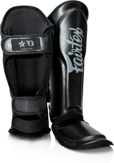FAIRTEX - Scheenbeschermers - FXB-SG Zwart