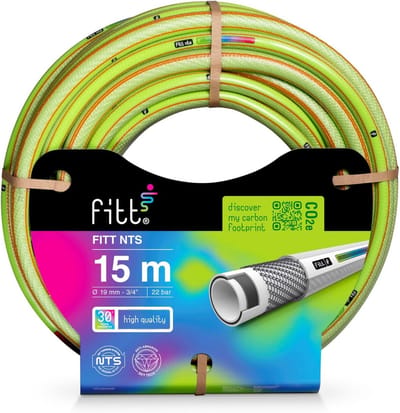 Tuinslang 19 mm (3/4 inch) - 15 Meter - Robuust en Flexibel voor Intensief Gebruik