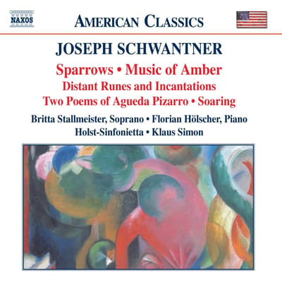 Britta Stallmeister, Florian Hölscher, Holst-Sinfonietta, Klaus Simon - Schwantner: Sparrows | Music Of Amber (CD)