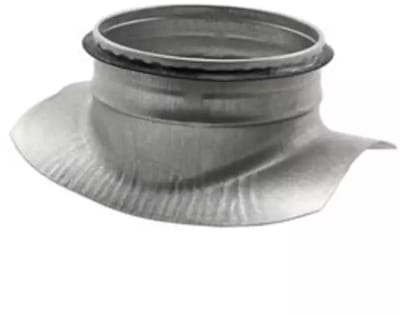 Zadelstuk Ø 250mm - 250mm (90°) - Gegalvaniseerd