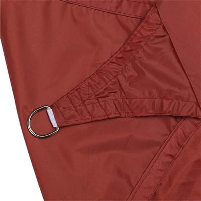 Zonnedoek Driehoek - Waterdicht Zeil - Buiten Ontspannen - Hoge UV-bescherming - 4x4x4 meter - Rood