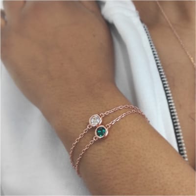 Geboortesteenarmbanden - Oostenrijks kristal