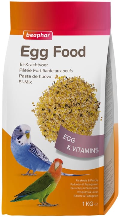 Beaphar Ei-krachtvoer Parkieten & Papegaaien - 5 x 1 kg - Voordeelverpakking