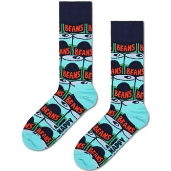 Happy Socks Beans Sock - unisex sokken - turquoise - Unisex - Maat: 36 - 40