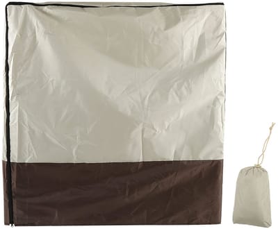 Dailygoods- Opklapbedhoes Waterdichte Bescherming - Opberghoes - 210D Oxford-stof - Voor Binnen/Buiten - Inclusief Opbergtas - Lichtgewicht 325g - Bedhoes
