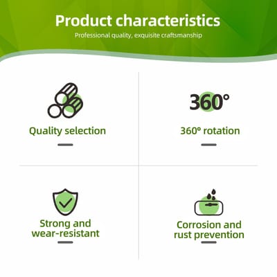 Impulssprinkler op Statiefbasis Zware Gazonsprinkler 360 Graden Grote Oppervlakte Irrigatie Messing Sproeimondstuk en EU