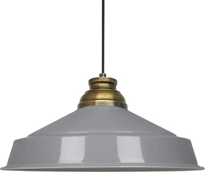 Bamyum Asletl Industriële Grijs Hanglamp Van Metaal