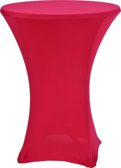 Statafelrok Stretch Style - Ø 85 cm - Roze