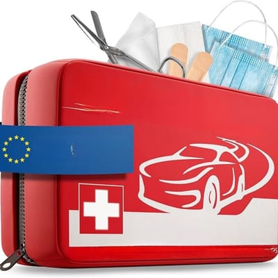 SVN® Ehbo Reisset - Reisset - EHBO - Set 43 Stuks - Rood - 25cmx 15cmx 8cm