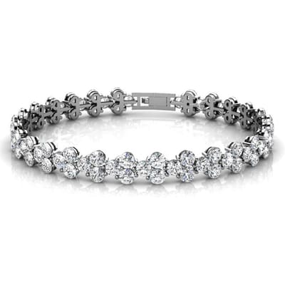 Prinses Armband - Witte Zirkoon