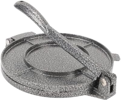 HEZIVO® Authentieke Tortilla Pers - Tortillapan - Roti Maker - Taco-pers - 20x16cm