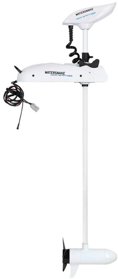 Watersnake Geo-Spot GPS 12V Boegmontage, SW65lb /54 - 137 cm, Elektrische Boegmotor met GPS Spot Lock