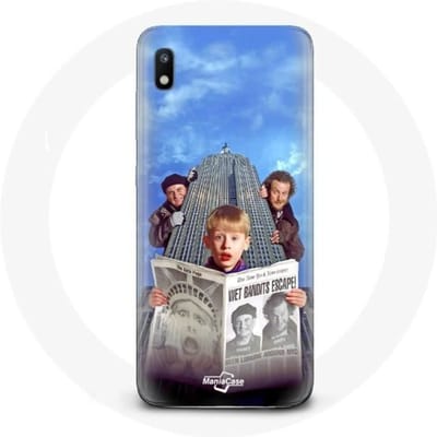 Hoesje voor Samsung Galaxy A10 Home Alone Mom Ik heb het vliegtuig weer gemist