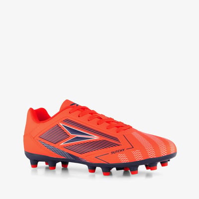 Dutchy Flow FG heren voetbalschoenen oranje - Maat 38 - Uitneembare zool