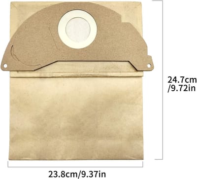 Store_9 - Papieren filter stofzakken - Compatibel voor Karcher Wd2