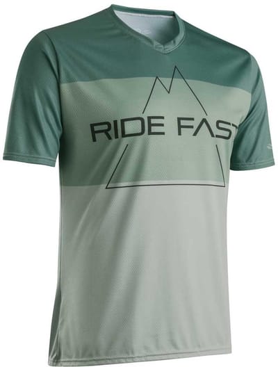 Gist Ride Fast Hills T-shirt Met Korte Mouwen Groen 2XL Man