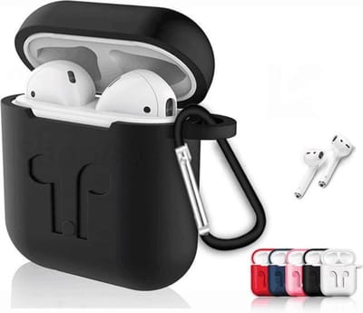 Beschermhoes Case Cover voor Apple AirPods - Rood