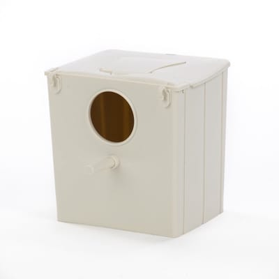 Kunststof nest Michelangelo kopen | Duurzaam & hygiënisch vogelnest - Vogelhuisje - Nestkastje - Vogel Huis - Kunststof nest Michelangelo - Nestkasten voor broedkooien - Nesten - Nestkasten / vogelhuisjes