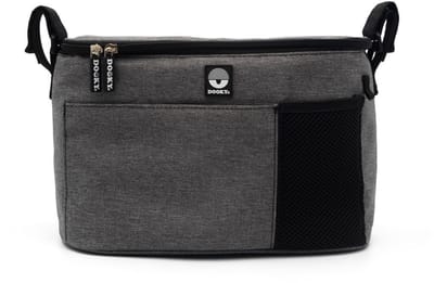 Dooky Kinderwagen Organizer Deluxe Zwart/grijs