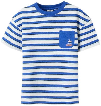 Zippy 3107101502 T-shirt Met Korte Mouwen Blauw 3-4 Years Jongen