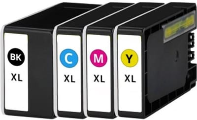 PGI-1500 BK/C/M/Y Multipack Huismerk Inkt Cartridges | Compatible met Canon PGI-1500 BK/C/M/Y Multipack | Geschikt voor Canon MAXIFY MB 2150, Canon MAXIFY MB 2155, Canon MAXIFY MB 2750, Canon MAXIFY MB 2755, Canon MAXIFY MB2050, Canon MAXIFY MB2350