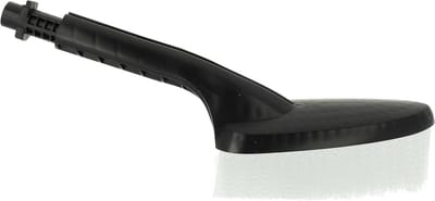 Hogedrukreiniger Borstel - Reinigingsborstel Accessoire - Voertuigen Buiten Wassen - Zachte Effectieve Borstels - 34 cm Lengte - Zwart Wit
