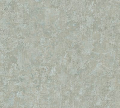 UNI BEHANG | Used look - Groen Blauw - A.S. Création Natural Living D`eco