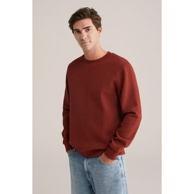 WE Fashion Sweater Light Red Taglia: S | Maglioni a maglia Outlet | Uomo | Rosso