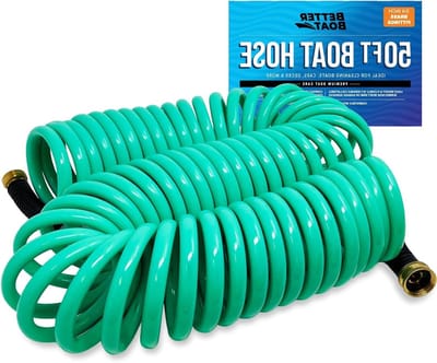 Opgerolde Waterslang - Flexibele Tuinslang - Auto Wassen - Zelf Terugslag - 15 Meter - Groen