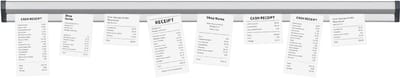 Seco folderhouder - fast note profiel - lengte 1 m - zilver - SE-FN-1-100