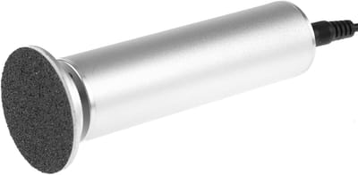Elektrische eeltverwijderaar - Voetvijl apparaat - Voetverzorging thuis - Met reservepads - 12 x 4.5 cm - Zilver