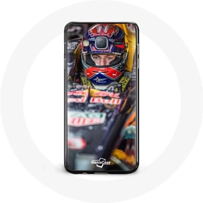 Case voor Samsung Galaxy j3 2016 Formule 1 Max Verstappen F1 coureur
