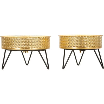 Vaashouder Bossy Set 2 Pcs Ø 20,5×13 cm