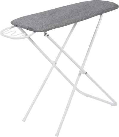 Strijkplank voor kinderen - 2 hoogte-instellingen - inklapbaar - huishoudelijk speelgoed - 70 x 26 x 52/56 cm - grijs