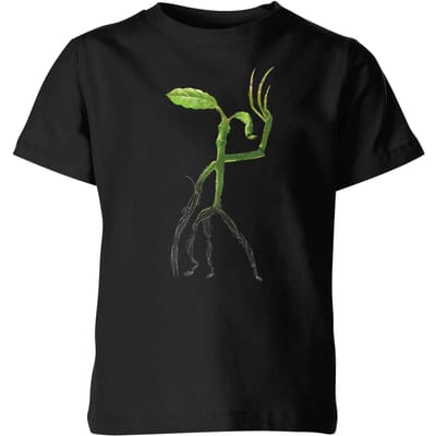 Fantastic Beasts Tribal Bowtruckle kinder t-shirt - Zwart - 98/104 (3-4 jaar)