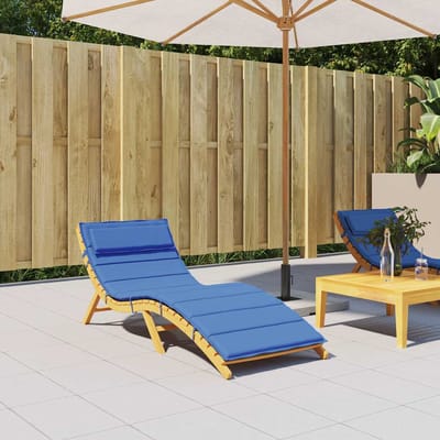 vidaXL - Ligbedkussen - 180x60x4 - cm - oxford - stof - koningsblauw
