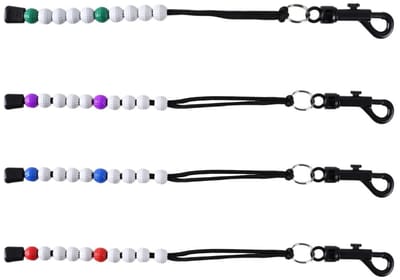 Kleurkeuze - Dailygoods- Golfkralen Teller 4 Stuks